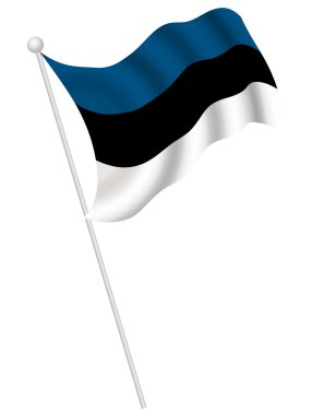 Estonia 　Flag country